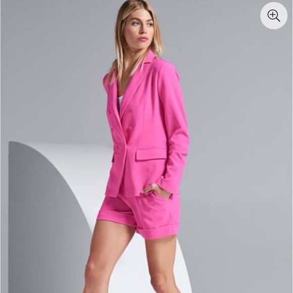 VENUS Jackets & Coats Venus Short Suit Set Poshmark